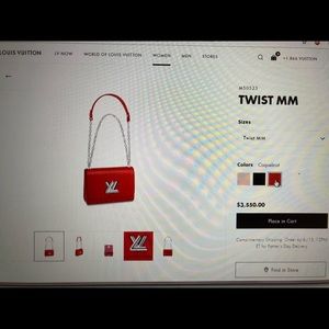 Louis Vuitton Bags - AUTHENTIC!!! BRAND NEW !! LV Twist MM Louis Vuitton Bags - AUTHENTIC!!! BRAND NEW !! LV Twist MM